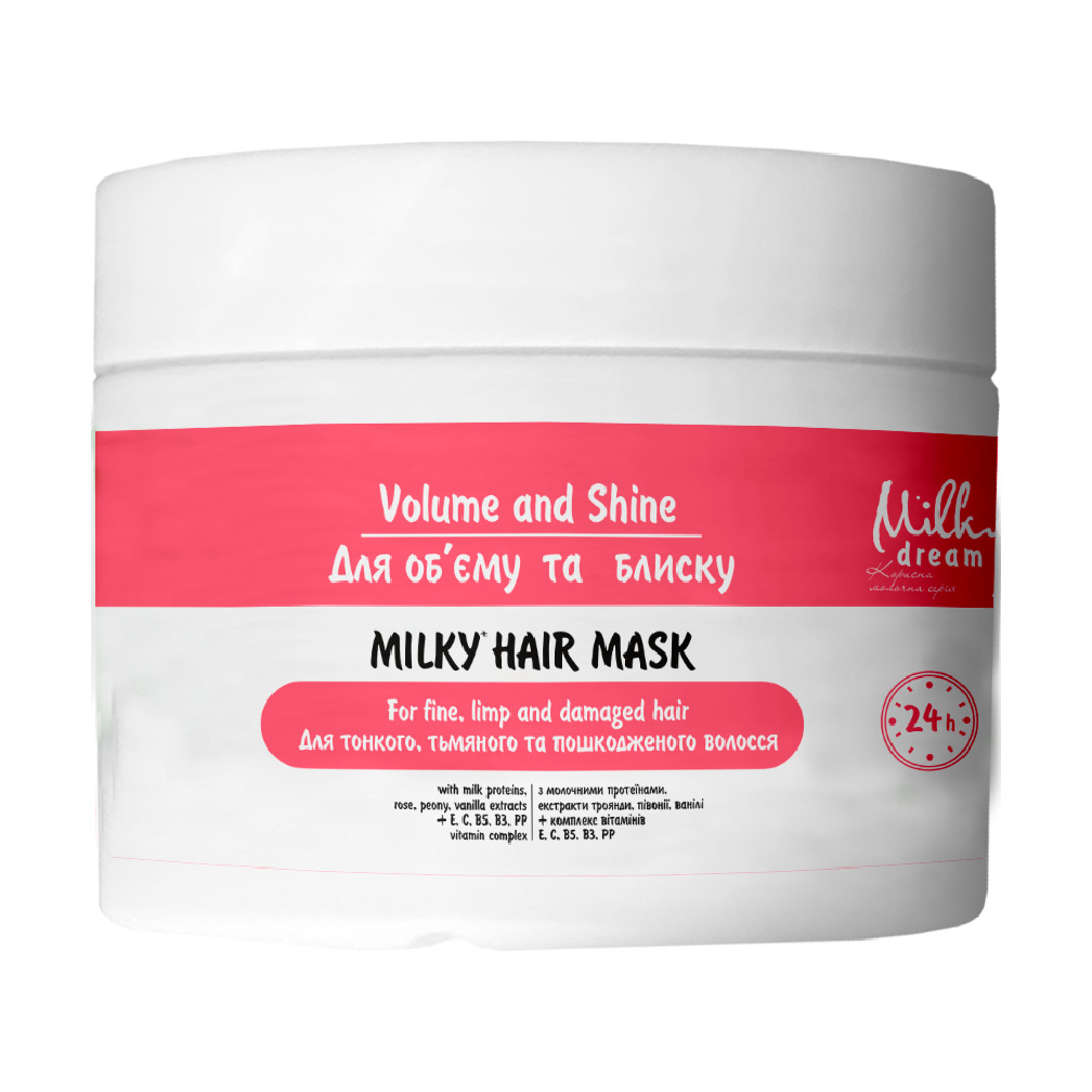Маска-молочко для волосся Milky Dream Milk Hair Mask Для об'єму та блиску 24 години, 300 мл
